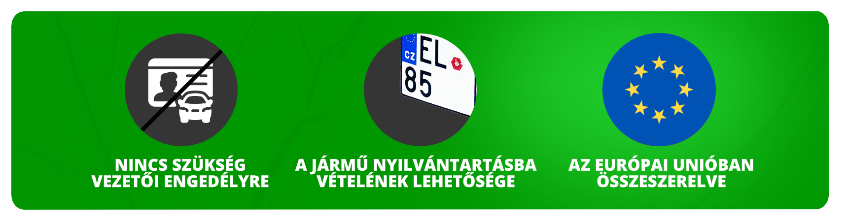 Banner vezetői engedély nélkül